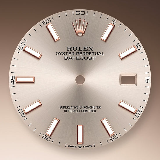 Rolex Replica Watch Datejust 41, 18k Everose Gold and Stainless Steel, 41mm, 126331-0009