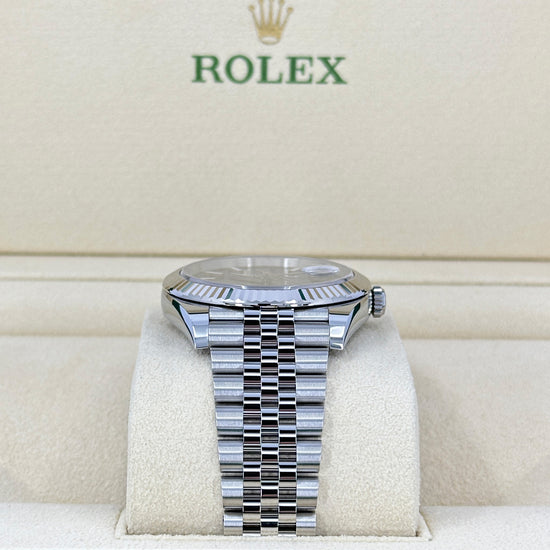 Rolex Replica Watch Datejust 41 Oystersteel and white gold 126334-0018