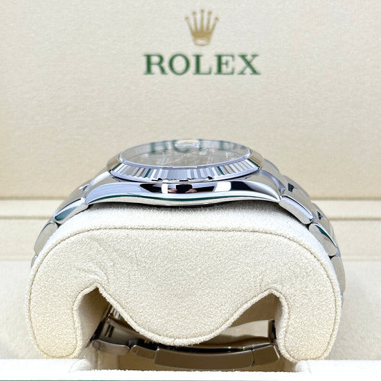 Rolex Replica Watch Datejust 41, Stainless Steel and 18k White Gold, 41mm, 126334-0005