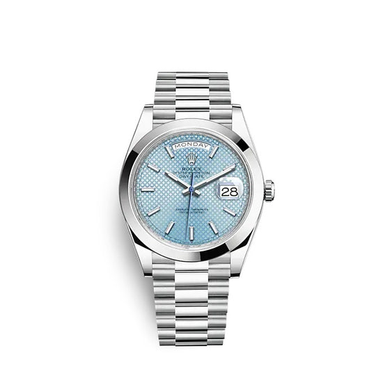 Rolex Replica Watch Day-Date 40 Platinum 228206-0004