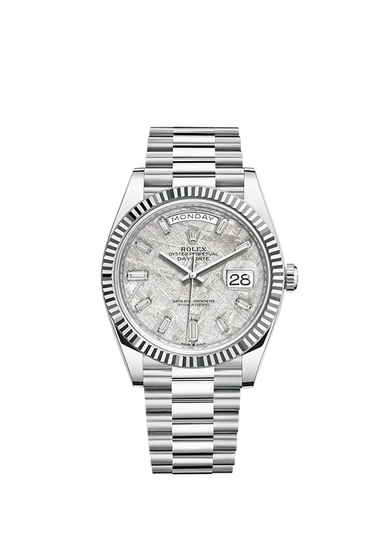 Rolex Replica Watch Day-Date, 40mm, Platinum, 228236-0011