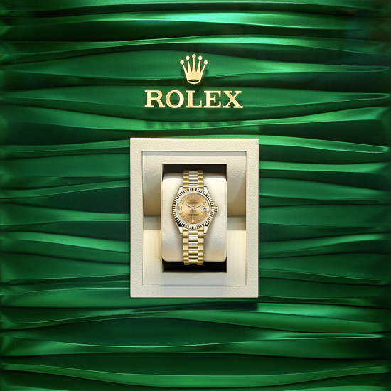 Rolex Replica Watch Lady-Datejust 28, 18k Yellow Gold, 279178-0022