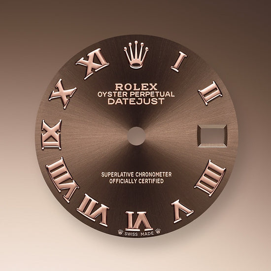 Rolex Replica Watch Lady-Datejust 28, Oystersteel and 18k Everose Gold, 279161-0009