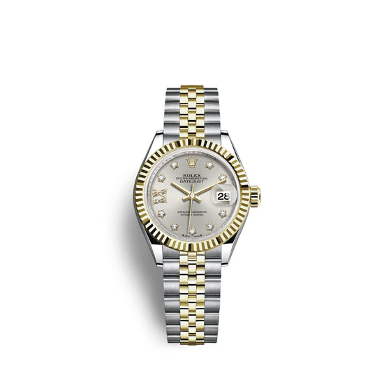 Rolex Replica Watch Lady-Datejust 28, Oystersteel and 18k Yellow Gold, 279173-0003