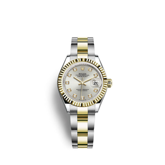 Rolex Replica Watch Lady-Datejust 28, Oystersteel and 18k Yellow Gold, 279173-0008