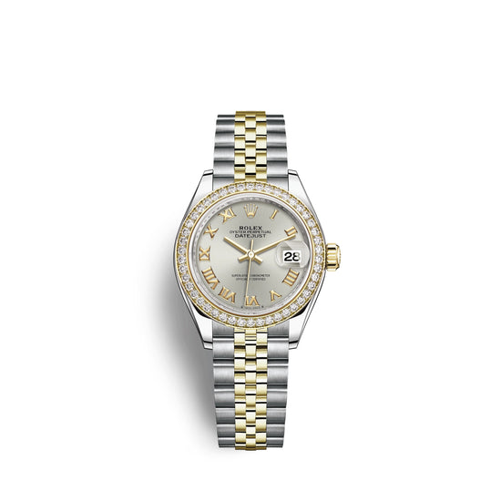 Rolex Replica Watch Lady-Datejust 28, Oystersteel and 18k Yellow Gold, 279383RBR-0005
