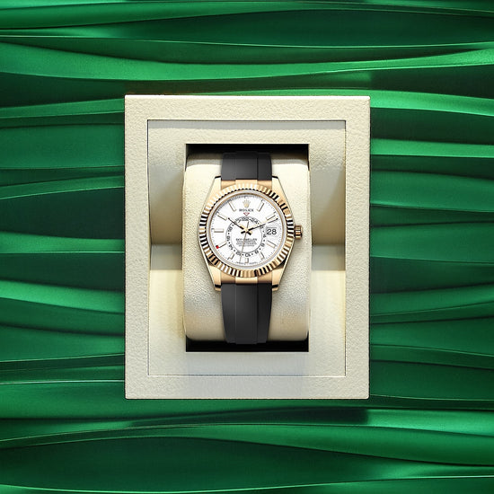 Rolex Replica Watch Sky-Dweller, 42mm, 18k Yellow Gold, 336238-0003