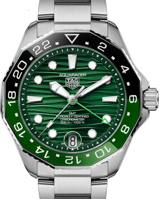 TAG Heuer Aquaracer Professional 300 GMT, Stainless Steel and Ceramic, 42mm, WBP5115.BA0013