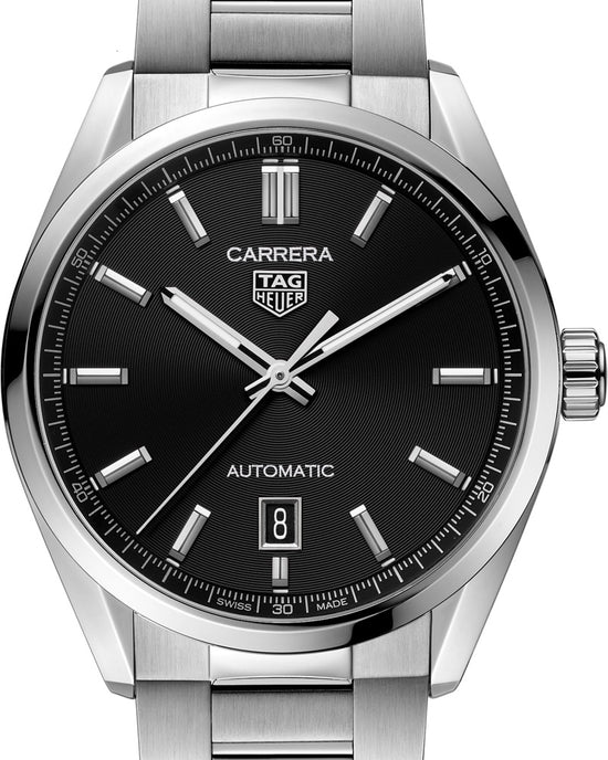 TAG Heuer Carrera Calibre 5 Date, Stainless Steel, 39mm, WBN2110.BA0639