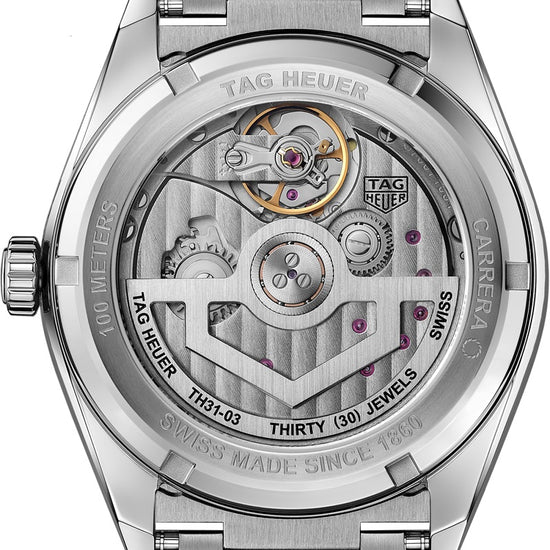 TAG Heuer Carrera Date Twin-Time, Stainless Steel, 41mm, WDA2114.BA0043
