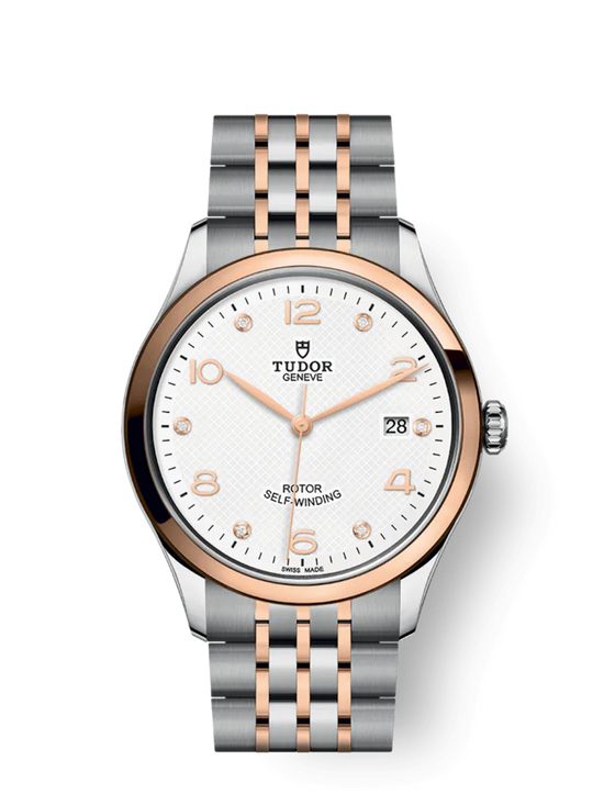 Tudor Replica Watch 1926, Stainless Steel and 18k Rose Gold with Diamond-set, 39mm, M91551-0011
