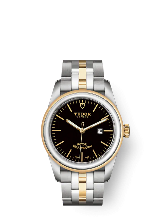Tudor Replica Watch Glamour Date, Stainless Steel and 18k Yellow Gold, 31mm, M53003-0007