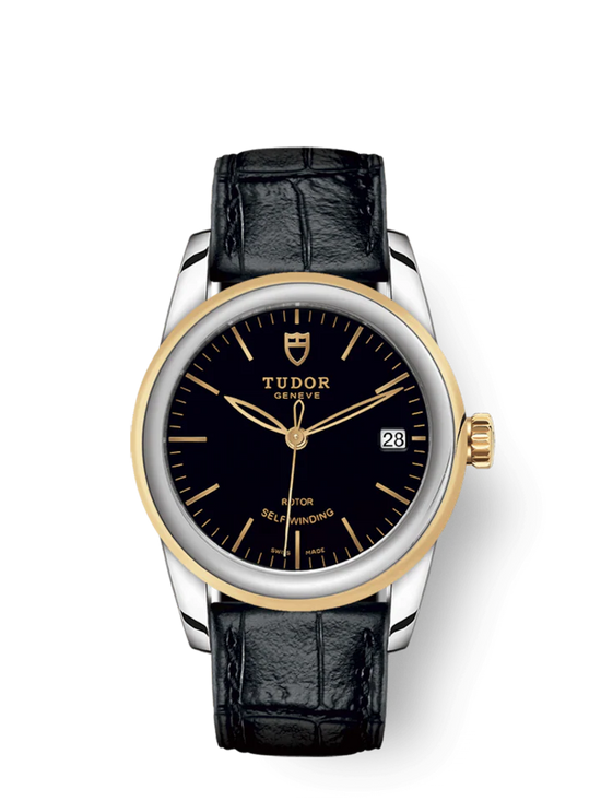 Tudor Replica Watch Glamour Date, Stainless Steel and 18k Yellow Gold, 36mm, M55003-0029