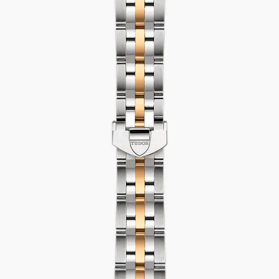 Tudor Replica Watch Glamour Date, Stainless Steel and 18k Yellow Gold with Diamond-set, 26mm, M51003-0005