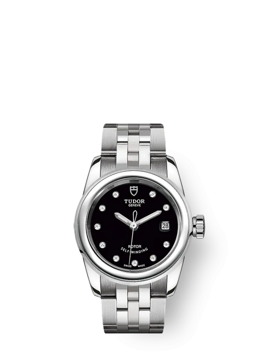 Tudor Replica Watch Glamour Date, Stainless Steel and Diamond-set, 26mm, M51000-0008