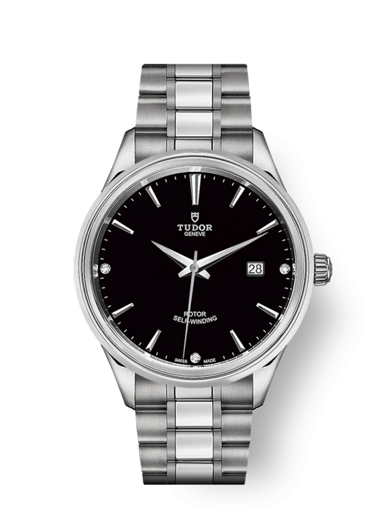 Tudor Replica Watch Style, Stainless Steel and Diamond-set, 41mm, M12700-0004