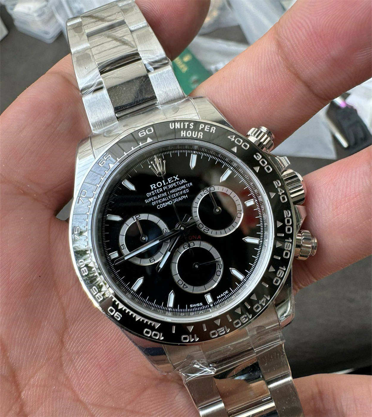 VSF Daytona 126500 Black Replica | Latest Model with Clone 4131